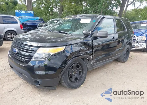 2014 Ford Police Interceptor из США, поврежденный, VIN 1FM5K8AR1EGB44551